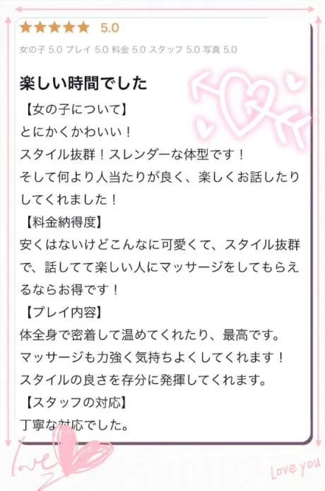 【お礼写メ日記】/こころ