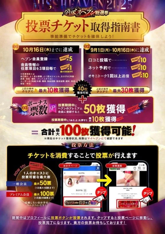 ミスヘブン総選挙2025