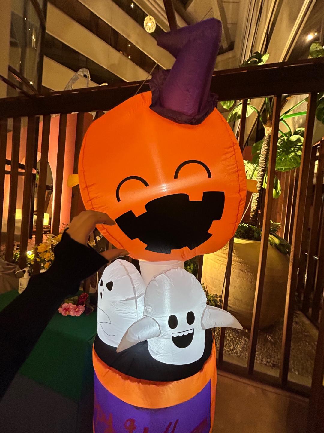 かぼちゃにハートしてるんです🎃