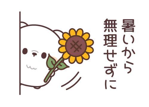 暑くなるよ🌡