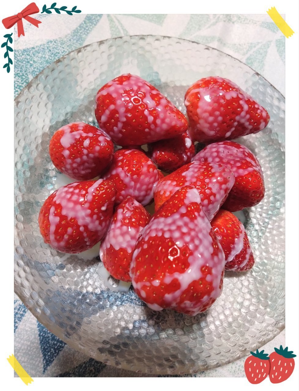 イチゴ安かった 〜🍓✨