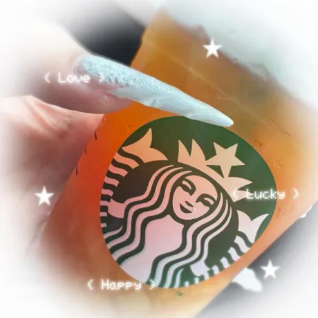 桃入りの紅茶☕️/しおり