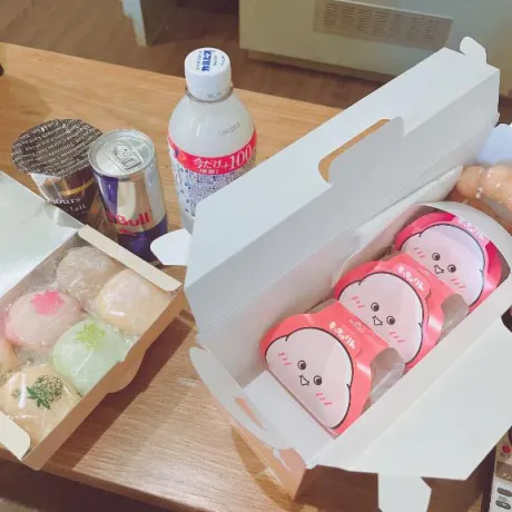 差し入れありがと♡