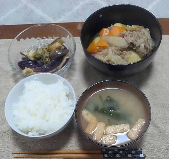 一昨日の夜ご飯