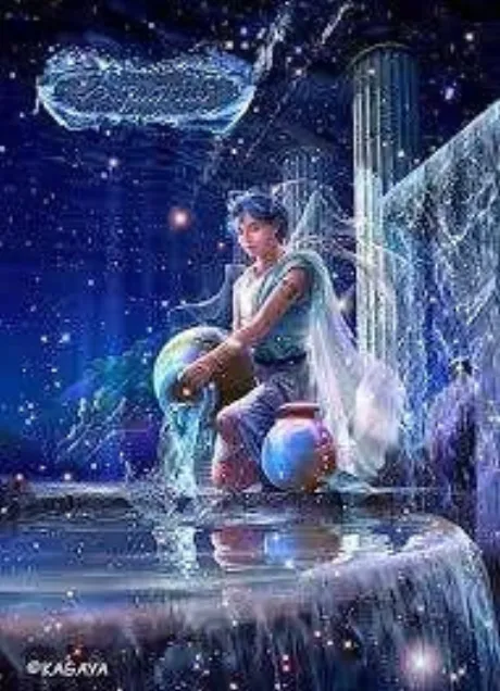 今の時期の星座は、水瓶座♒️です。/くまこ