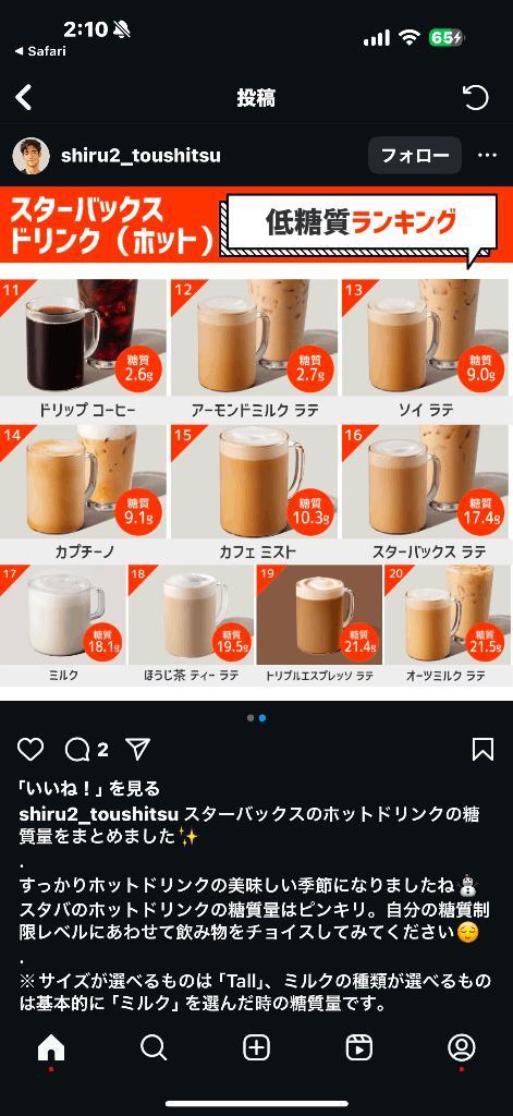 スタバも好きだけど