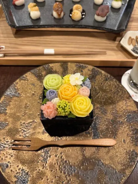 京都で食べたお花のケーキ❤️/小町-こまち-