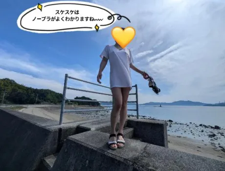ノーパンノーブラが好きな方にはいい季節に！/あずさ