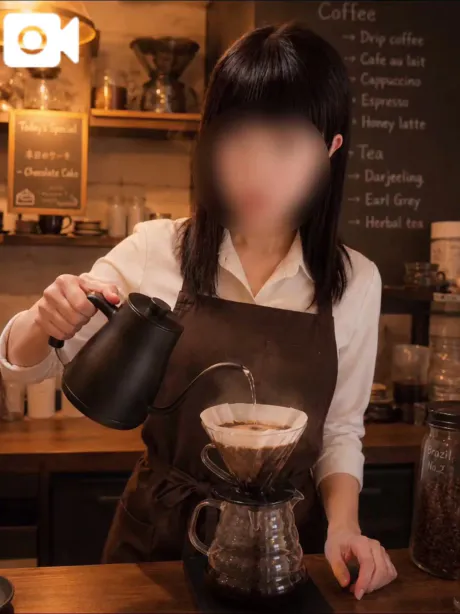 本日も笑顔でお迎えします☕️/かなた(青森)