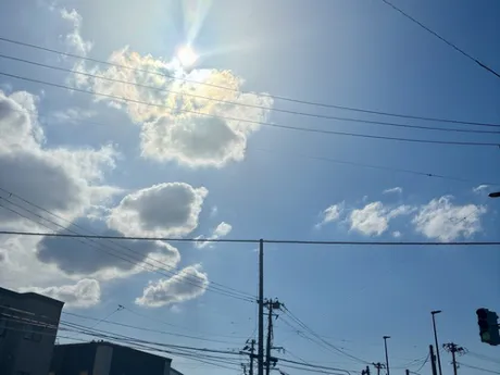 いい天気！