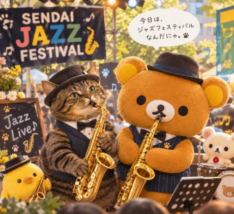定禅寺ストリートジャズフェスティバル🎷