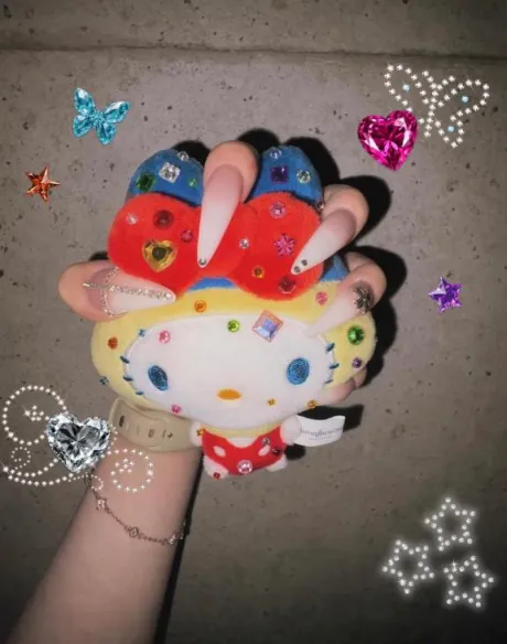 今月のつめ‎(🫵🏻 ᴖ ̫ ᴖ)💕🎵/あおい