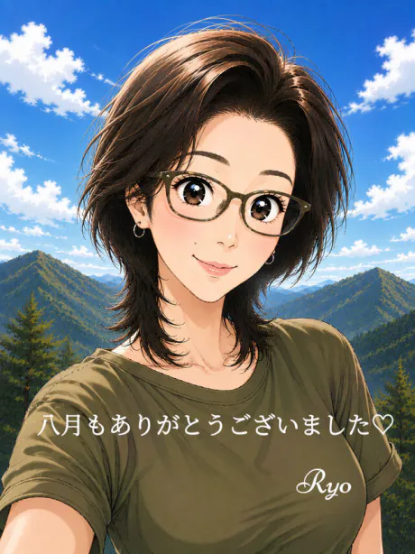 八月もありがとうございました♡/りょう