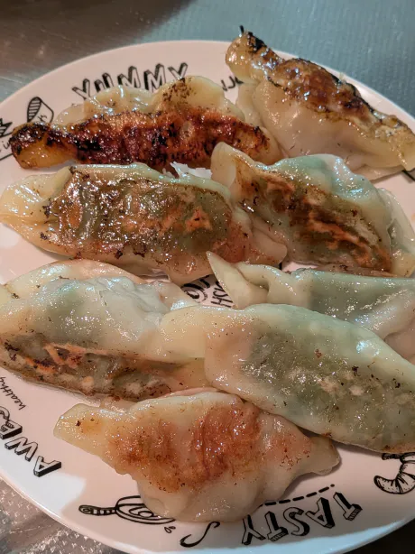 新人まなのブログ 餃子パーティー