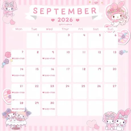 ♥9月ゆにゃ出勤♥
