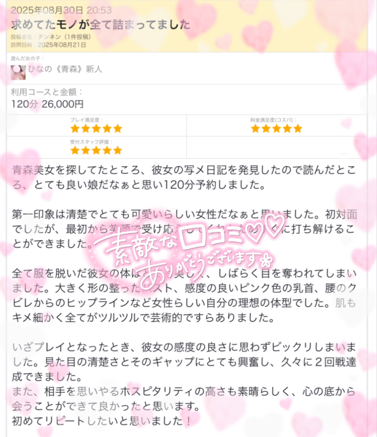 🤍口コミお礼🤍