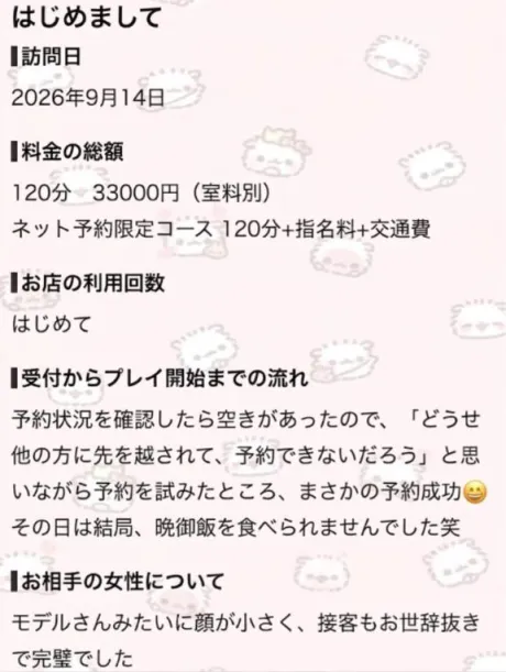 【お礼写メ日記】