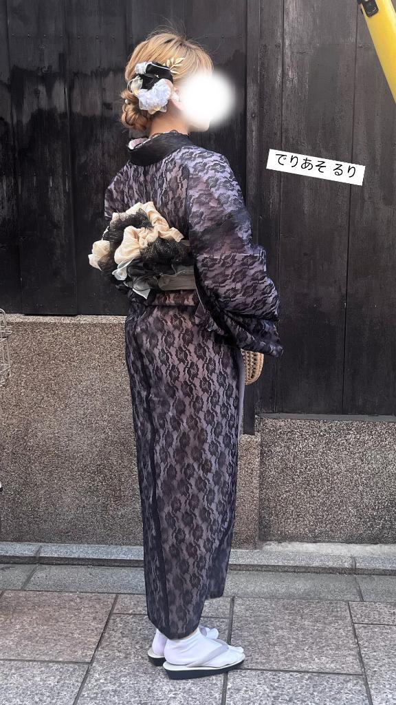 着物姿もイイオンナ。。？