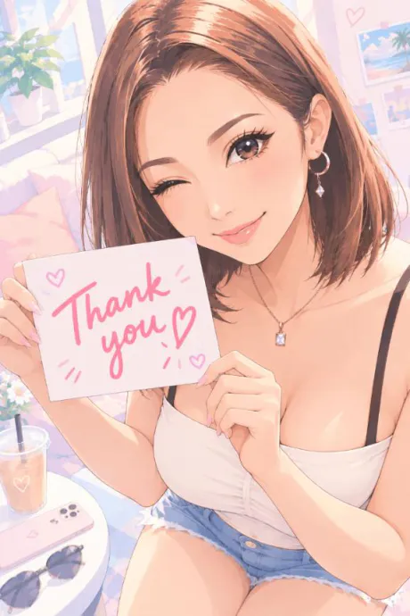 お礼❤️