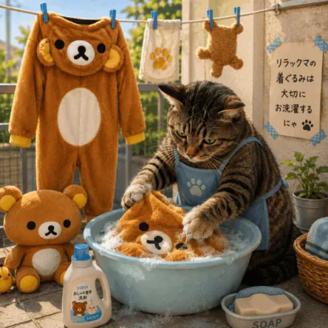 朝から