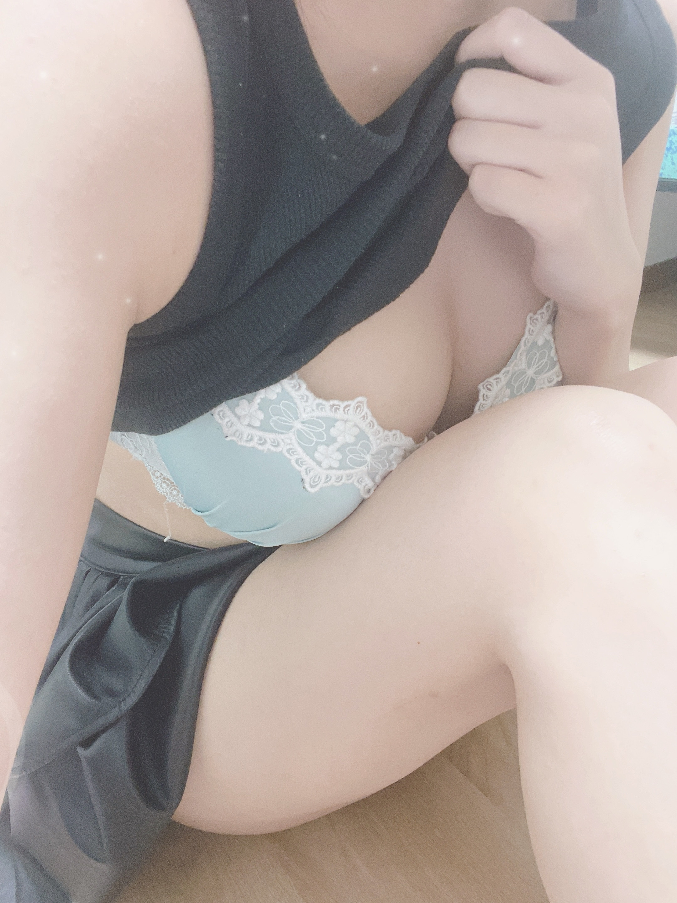寝る前に🤍