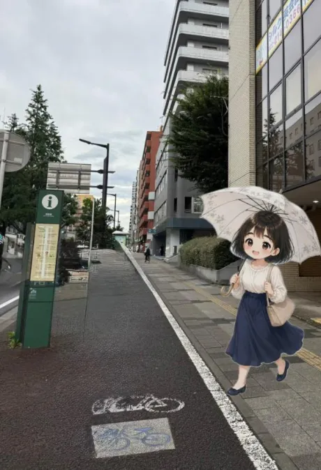 今日はずっと雨☔️/新人みつり