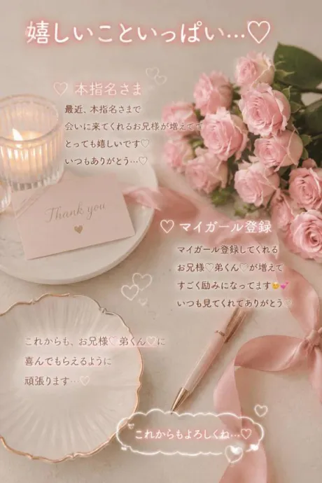最近…嬉しいこと💕/なお