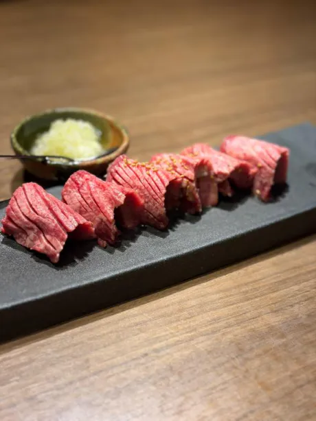 焼肉で牛タン堪能！/体験　なつめ　奥様