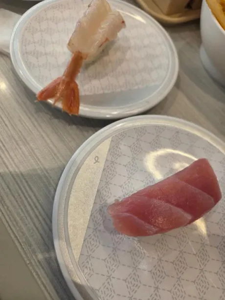 エビ🦐と、マグロ🐟多めでした︎🌟/なお