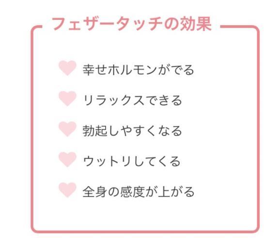 感謝~初のフェザ体験様~