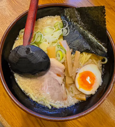 ももこです(^з^)緊張したラーメン/ももこ