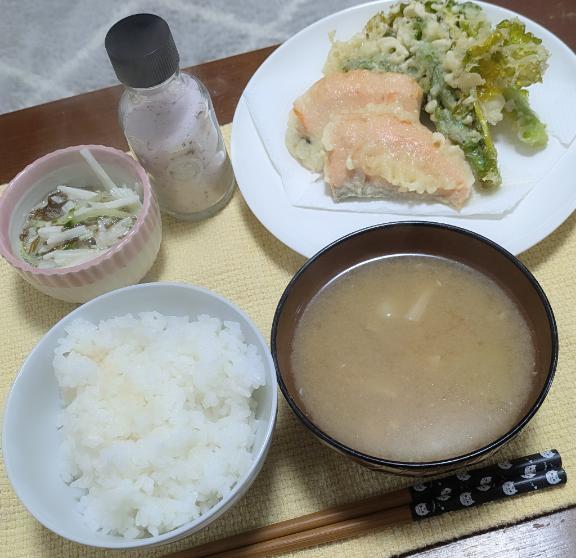 昨日の夜食