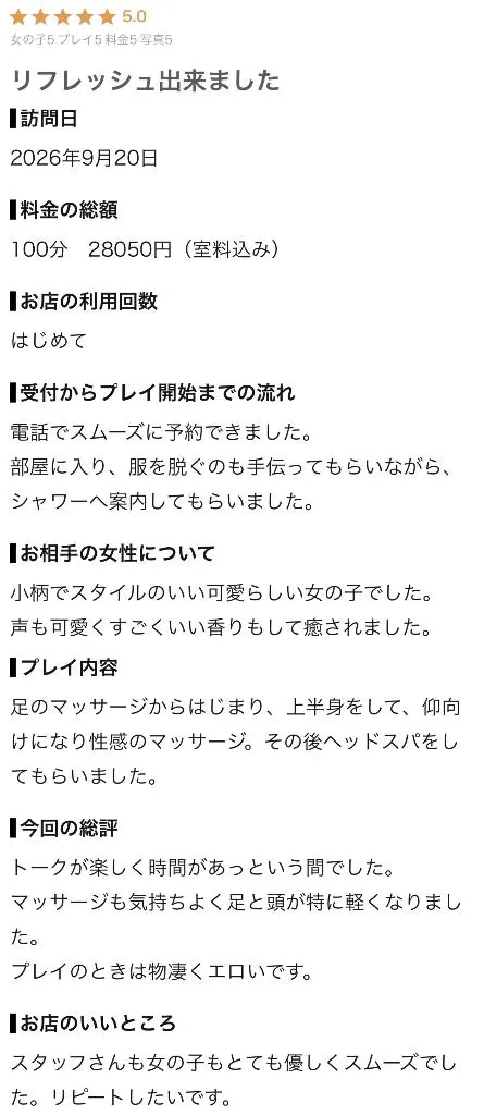 はなたっぷりHoney oil SPA