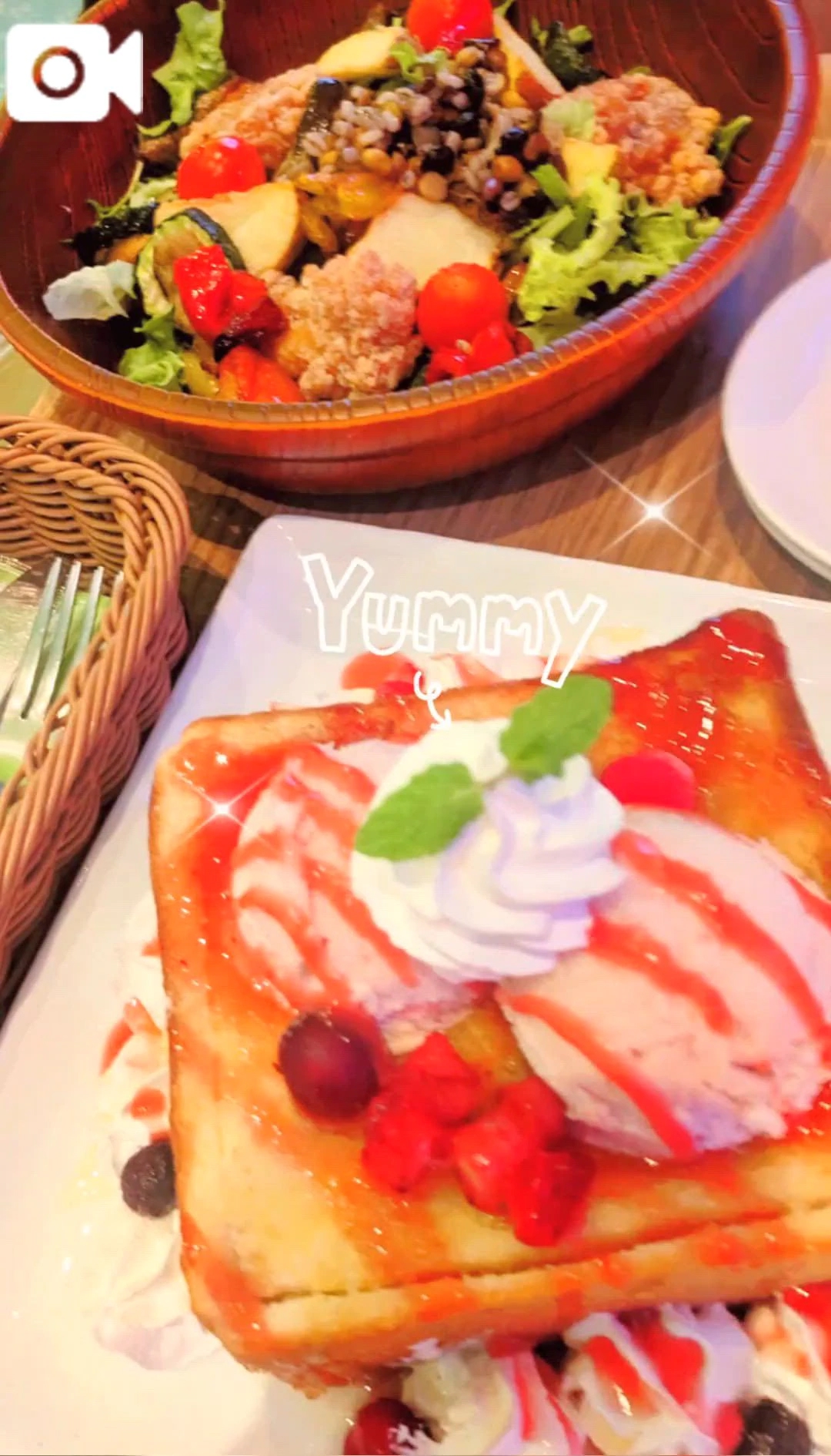 【お礼①🍓🥗】