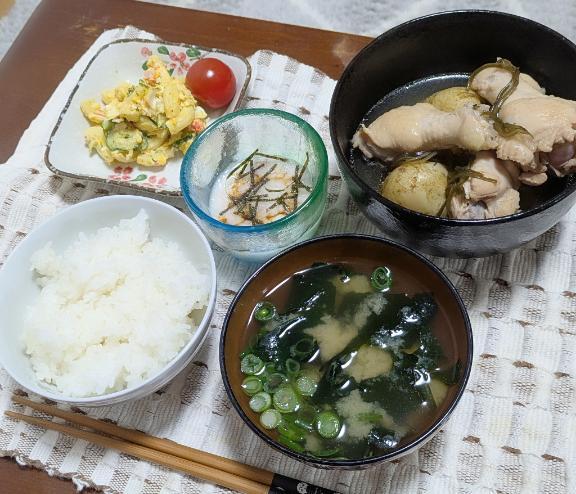 昨日の夜食