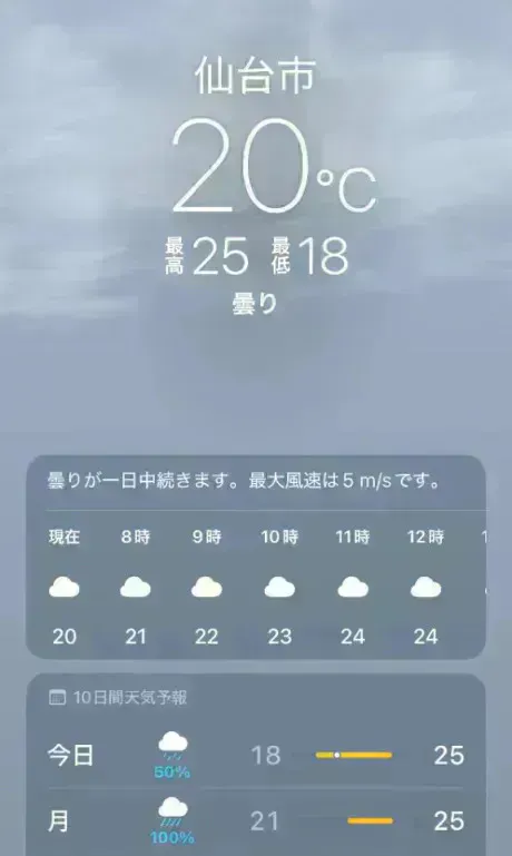 今日の夜から☂️/あず