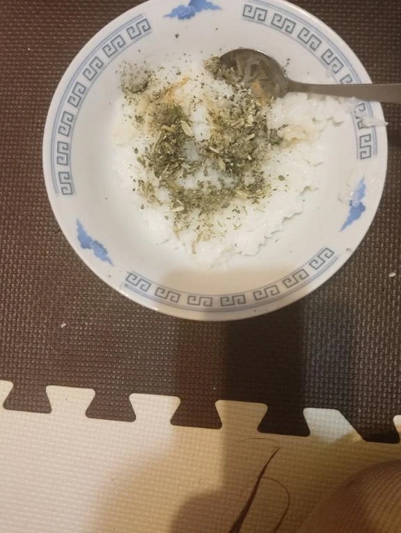 完成!手作り七草粥!