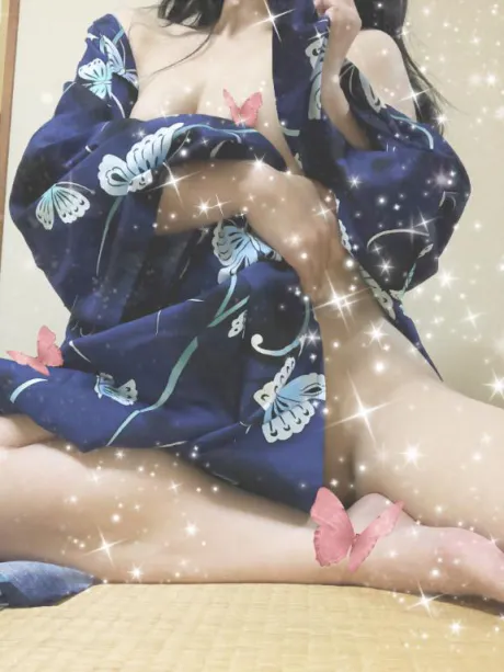 浴衣の隙間から…🫣💕