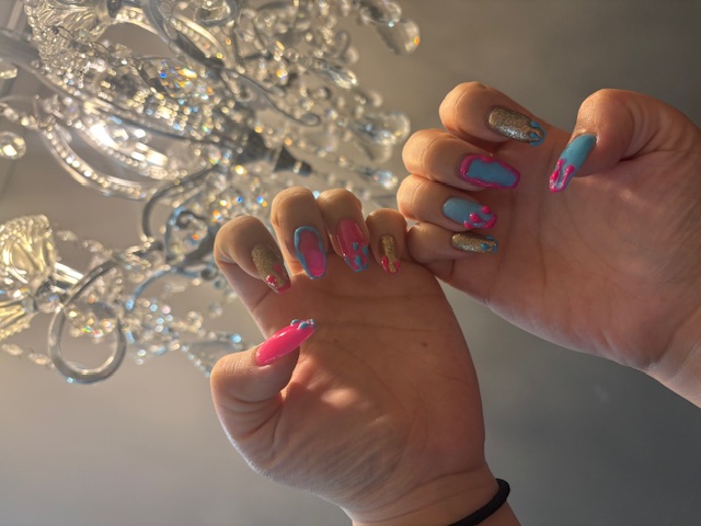 💜ネイルしたった💜
