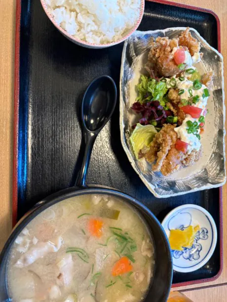 定食🍖/しおり