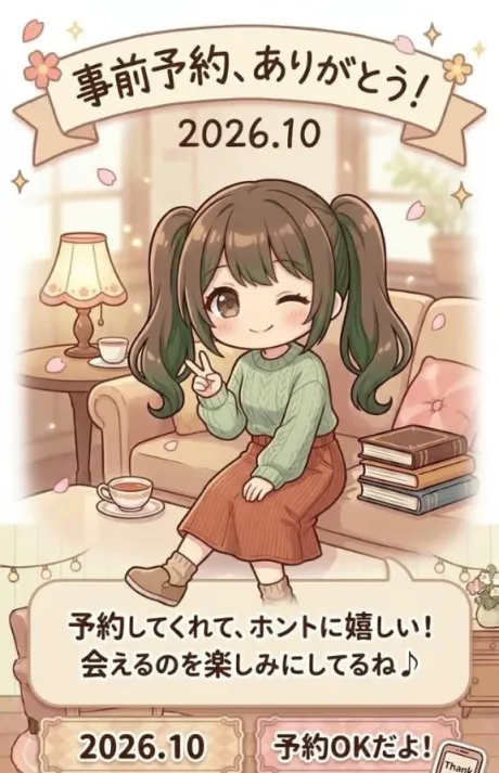 2日連続のご予約ありがとう/イナホ