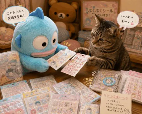 シール交換