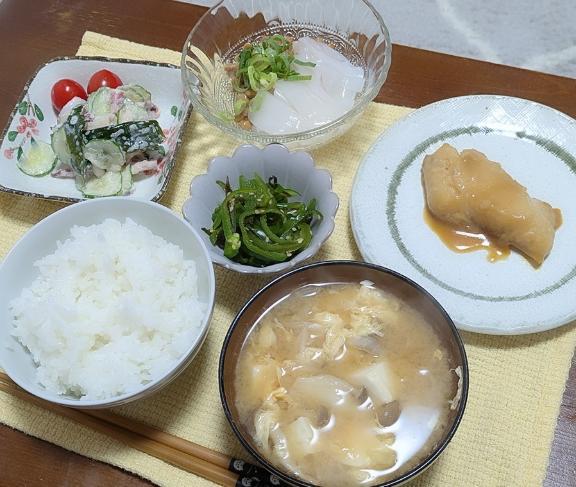 昨日の夜ご飯
