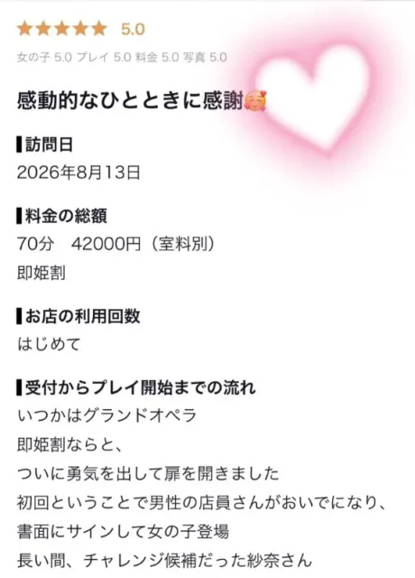紗奈(さな)グランドオペラ福岡