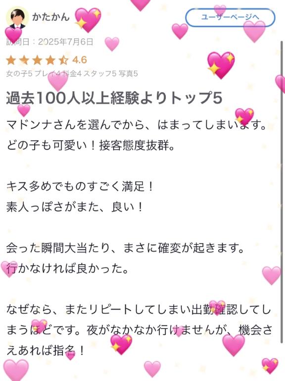 【お礼写メ日記】