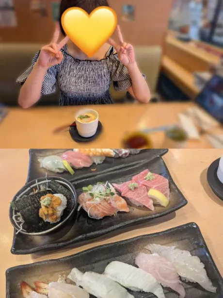 お腹いっぱい♡/あずさ