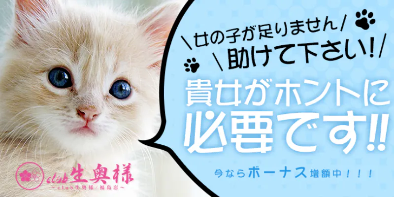 club生奥様～福島店～の求人情報へ